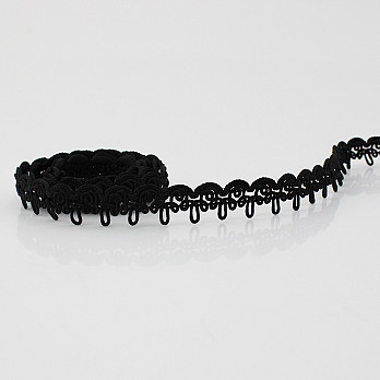 PASSAMANARIA AMELIA 1,3cm PRETO 20m