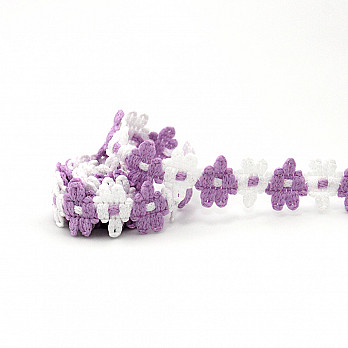 PASSAMANARIA LISBELA 1,2cm LILÁS/SEM BENEFICIAMENTO 50m