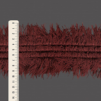 PASSAMANARIA PELUCIADA 10cm MARROM 20m