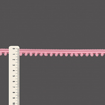 PASSAMANARIA POMPOM 1,4cm ROSA BEBÊ 50m
