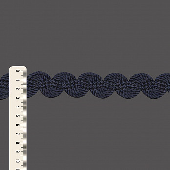 PASSAMANARIA SIANINHA CORDÃO 3cm AZUL MARINHO 20m