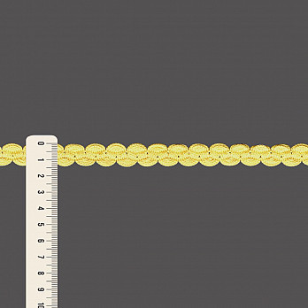 PASSAMANARIA SIANINHA ZIG ZAG 1,4cm AMARELO BEBÊ 50m