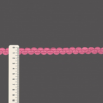 PASSAMANARIA SIANINHA ZIG ZAG 1,4cm ROSA 50m