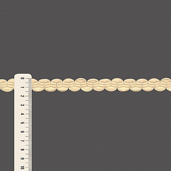 PASSAMANARIA SIANINHA ZIG ZAG 1,5cm PÊSSEGO 10m