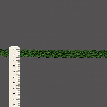 PASSAMANARIA SIANINHA ZIG ZAG 1,5cm VERDE GARRAFA 10m