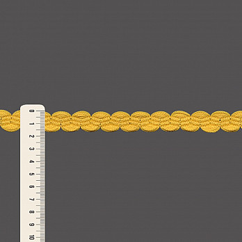 PASSAMANARIA SIANINHA ZIG ZAG 1,7cm AMARELO 50m