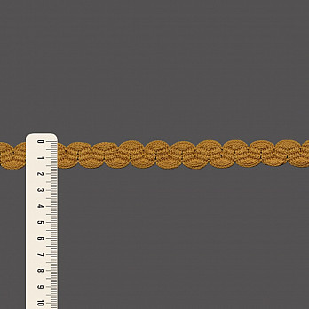 PASSAMANARIA SIANINHA ZIG ZAG 1,7cm AMARELO QUEIMADO 50m