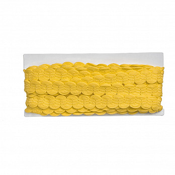 PASSAMANARIA SIANINHA ZIG ZAG 1,7cm AMARELO 10m