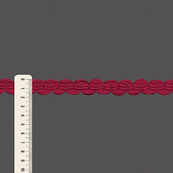 PASSAMANARIA SIANINHA ZIG ZAG 1,7cm PINK ESCURO 50m
