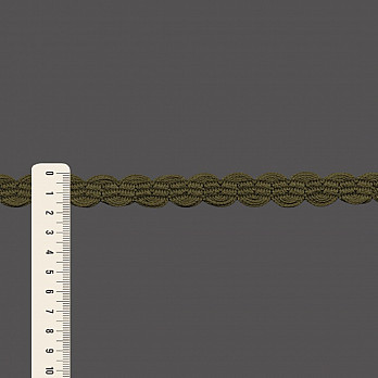 PASSAMANARIA SIANINHA ZIG ZAG 1,7cm VERDE MUSGO 50m