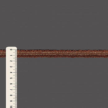 PASSAMANARIA TWEED 1,4cm MARROM/OURO CLARO 50m