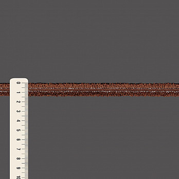 PASSAMANARIA TWEED 1,4cm MARROM/PRATA 50m