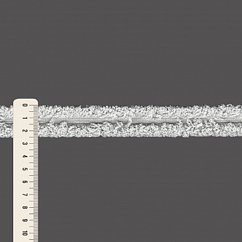 PASSAMANARIA TWEED 2,5cm CINZA CLARO 20m