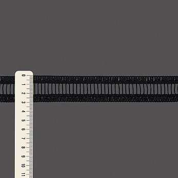 PONTO PALITO 3cm PRETO 50m