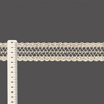 PONTO PALITO DUPLO 3,8cm CRU 30m