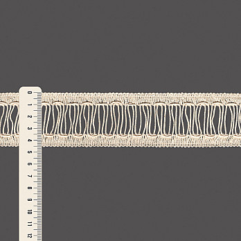 PONTO PALITO DUPLO 4,5cm CRU 30m