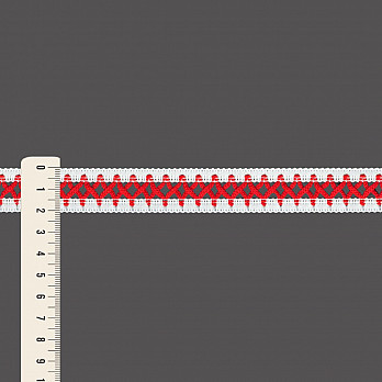 PONTO PALITO X 2,1cm SEM BENEFICIAMENTO/VERMELHO 50m
