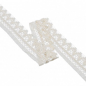 RENDA BARROCA 3,7cm CRU 30m