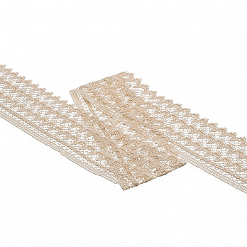 RENDA BARROCA 7,5cm CRU 10m