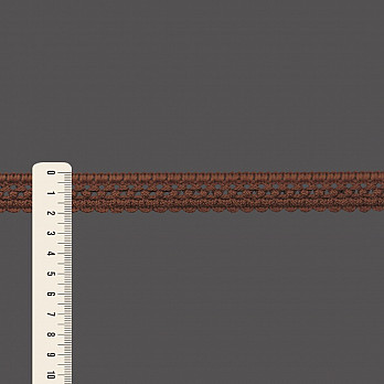RENDA BICO 2cm MARROM 50m