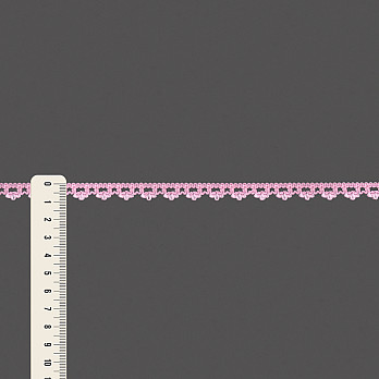 RENDA BICO 9mm ROSA 100m