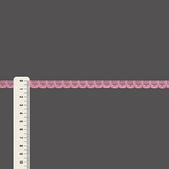 RENDA BICO CAMBORIU 9mm ROSA PASTEL 50m