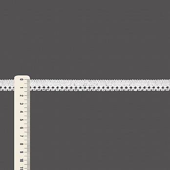 RENDA BICO KELI 1,4cm BRANCO 30m