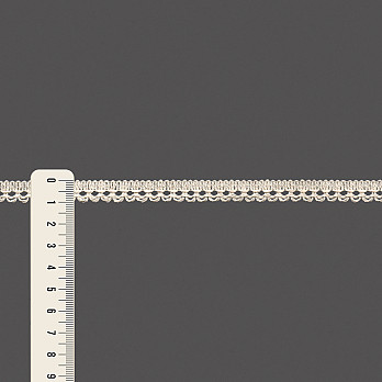 RENDA BICO KELI 1cm CRU 1m
