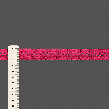 RENDA BICO ONDULADO 2cm PINK 50m