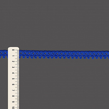 RENDA BICO ZIG ZAG 1,5cm AZUL BIC 50m