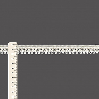 RENDA BICO ZIG ZAG 2cm CHAMPAGNE 30m