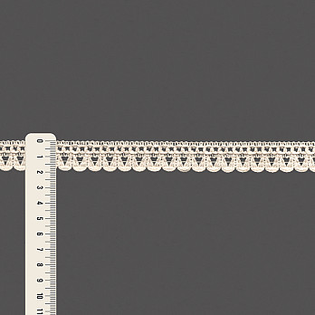 RENDA BOLINHA BICO 1,9cm CRU 30m