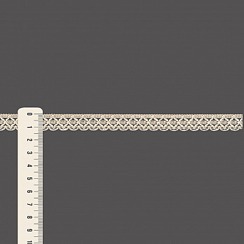 RENDA FLORIPA 1,3cm CAMURÇA CLARO 50m