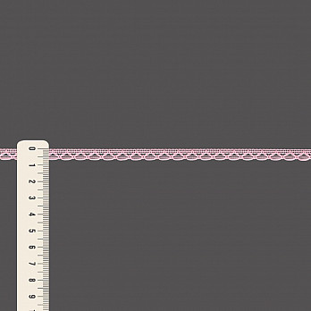 RENDA FLORIPA 7mm ROSA CLARO 50m