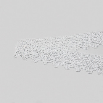 RENDA MACEIO 5,2cm BRANCO 30m