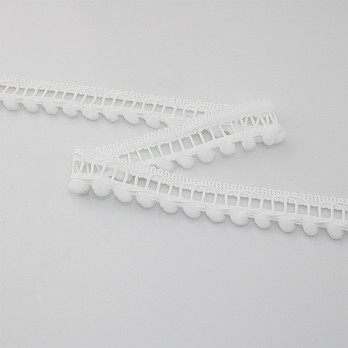 RENDA PALITO POMPOM 2,4cm SEM BENEFICIAMENTO 30m