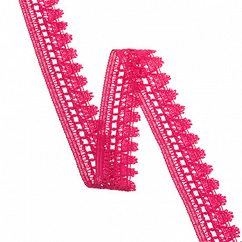 RENDA PARÁ BOLA 2,8cm PINK 10m