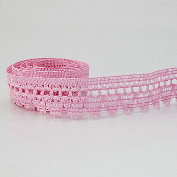 RENDA PARÁ BOLA 2,8cm ROSA 10m