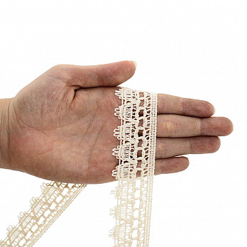 RENDA PARÁ BOLA 3,5cm CRU 30m