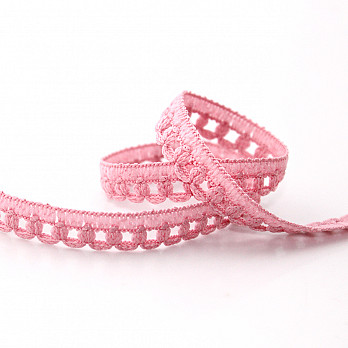 RENDA PICOT 9mm ROSA BEBÊ 30m