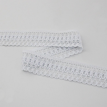 RENDA TRILENIUM 3,9cm BRANCO 10m