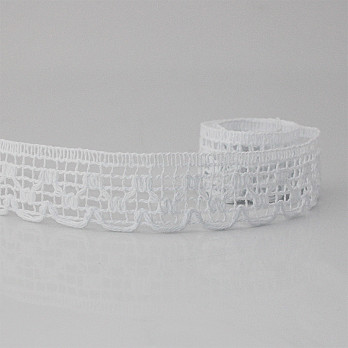 RENDA XX ESTREITO 3,1cm BRANCO 30m