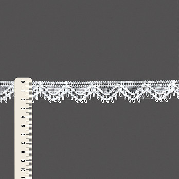 RENDA ZIG ZAG BICO 2,4cm SEM BENEFICIAMENTO 30m