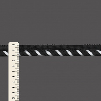 VIVO CORDÃO GROSSO 2,2cm PRETO/SEM BENEFICIAMENTO 20m