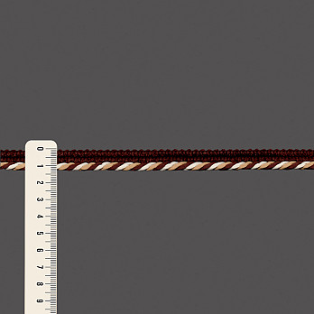 VIVO CORDÃO MÉDIO 1,3cm MARROM/BEGE/AREIA 20m