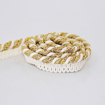 VIVO CORDÃO MÉDIO 1,4cm CHAMPAGNE/OURO 20m