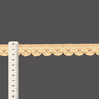 VIVO CORDÃO SIANINHA 2,3cm PÊSSEGO 50m