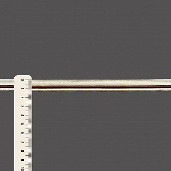 VIVO CROCHÊ DUAS CABEÇAS 1,3cm AREIA/MARROM 50m