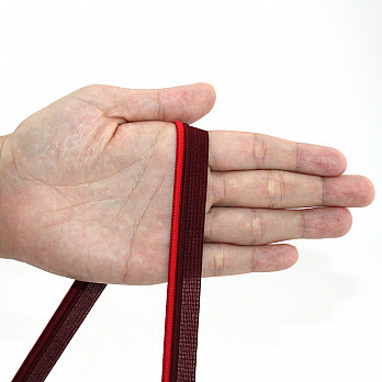 VIVO CROCHÊ DUAS CABEÇAS 1,3cm VINHO/VERMELHO MAÇÃ 50m