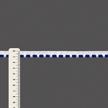 VIVO PONTILHADO 1,1cm BRANCO/AZUL BIC 50m